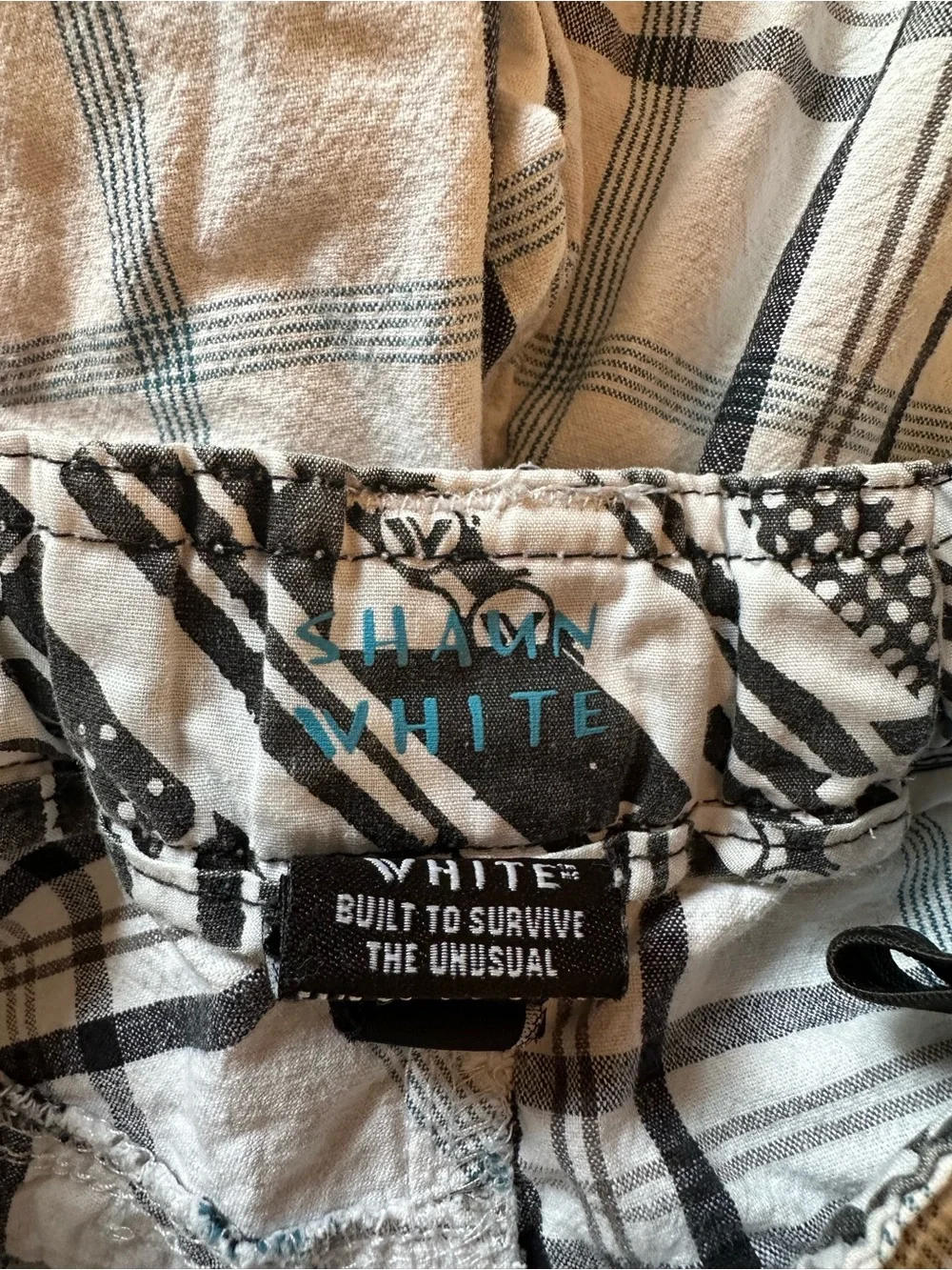 Shaun White lightweight plaid